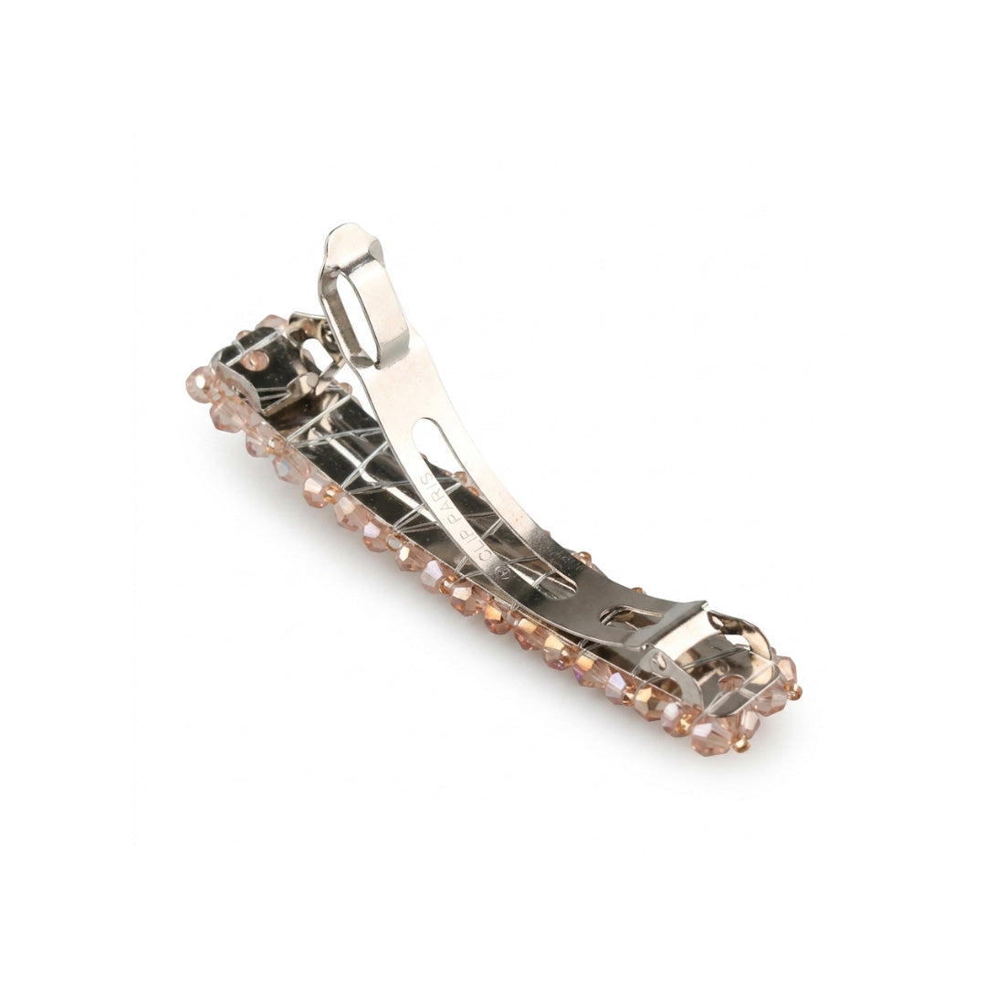 Blush Crystal Cluster Hair Clip