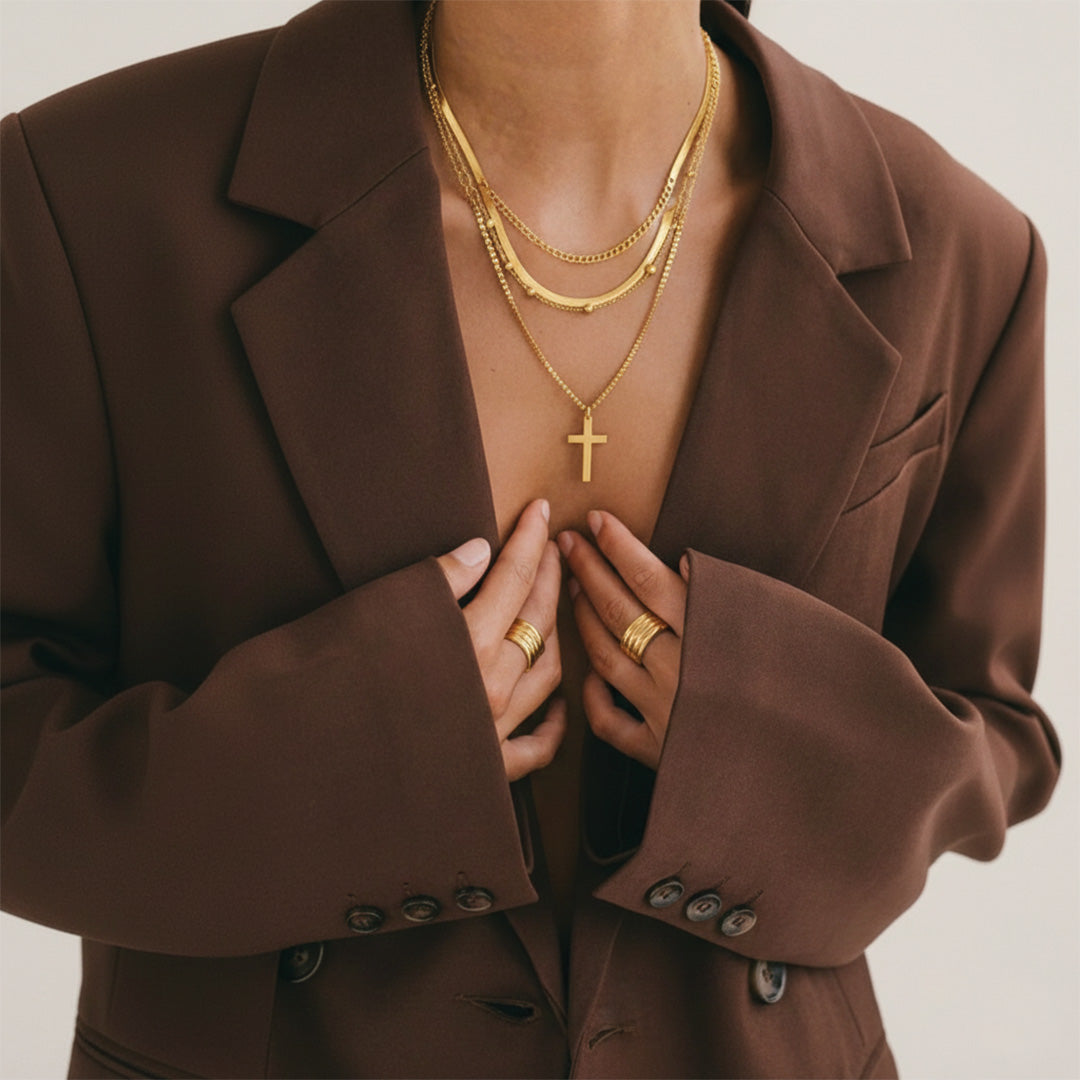 The Trinity Cross Necklace
