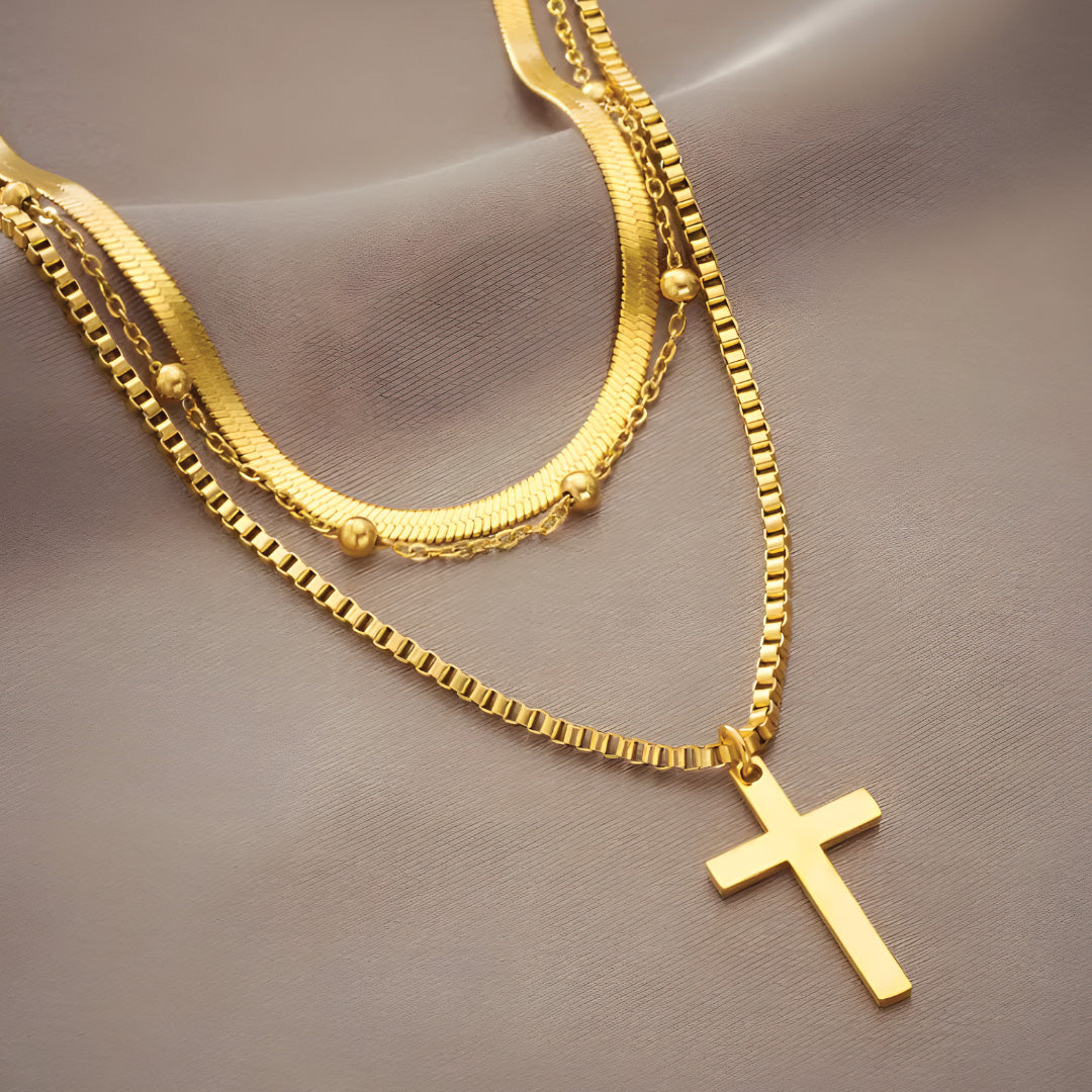The Trinity Cross Necklace