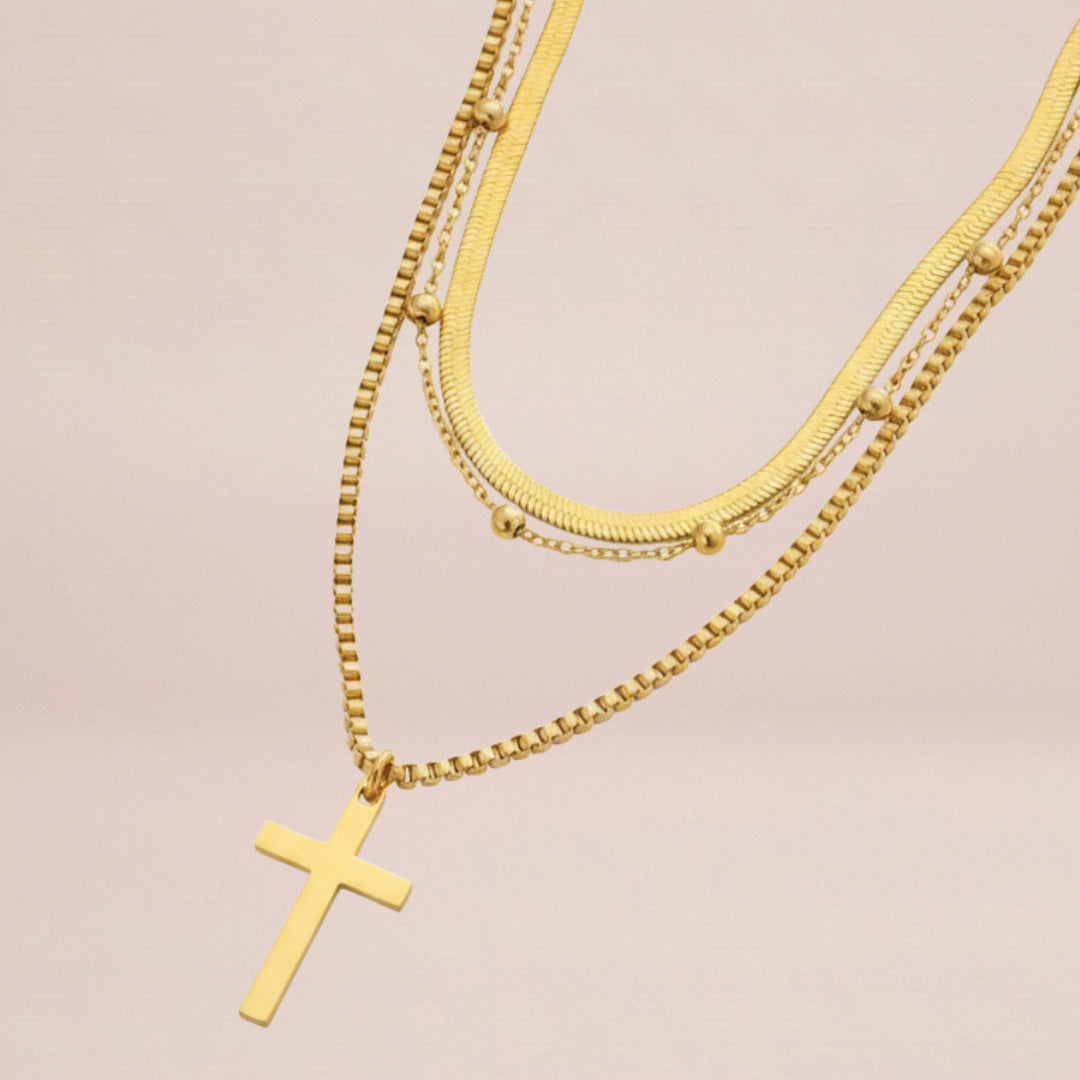 The Trinity Cross Necklace