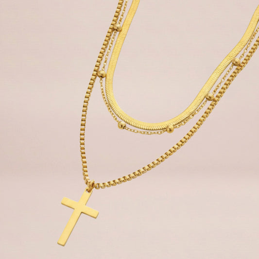 The Trinity Cross Necklace