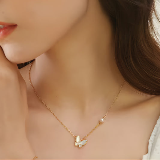 The Whispering Wings Necklace