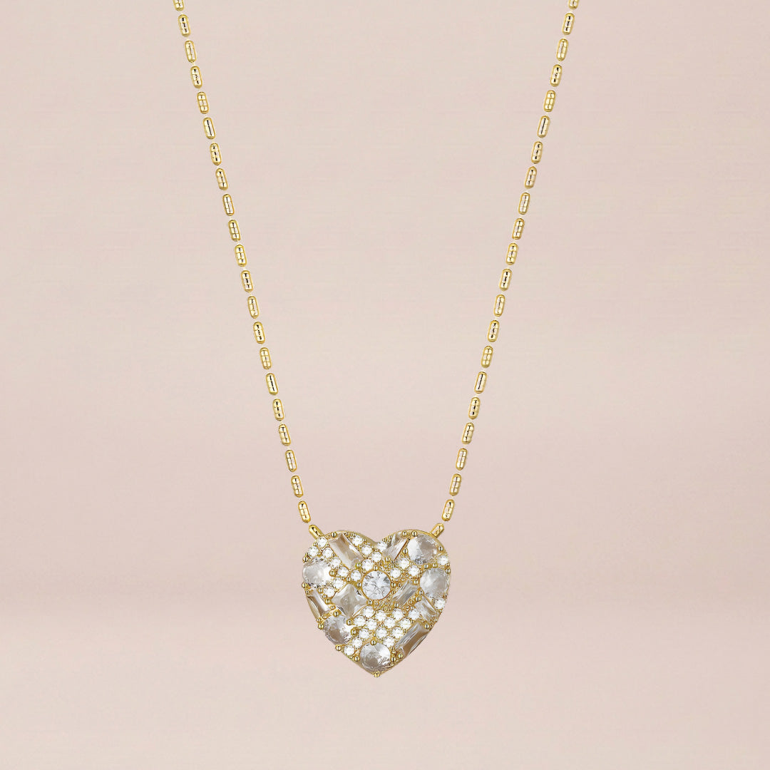 The Golden Promise Heart Necklace