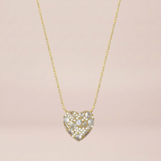 The Golden Promise Heart Necklace