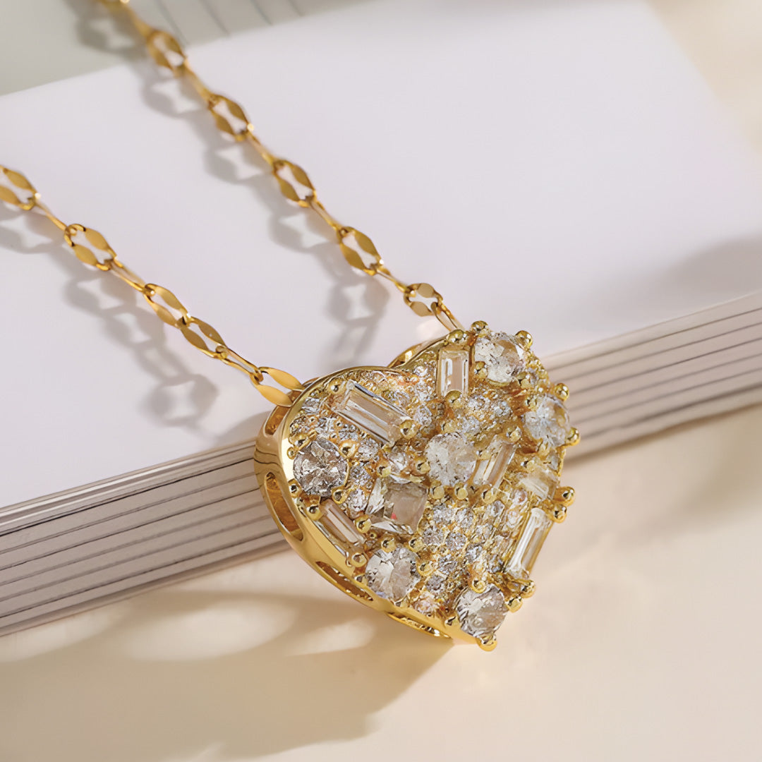 The Golden Promise Heart Necklace
