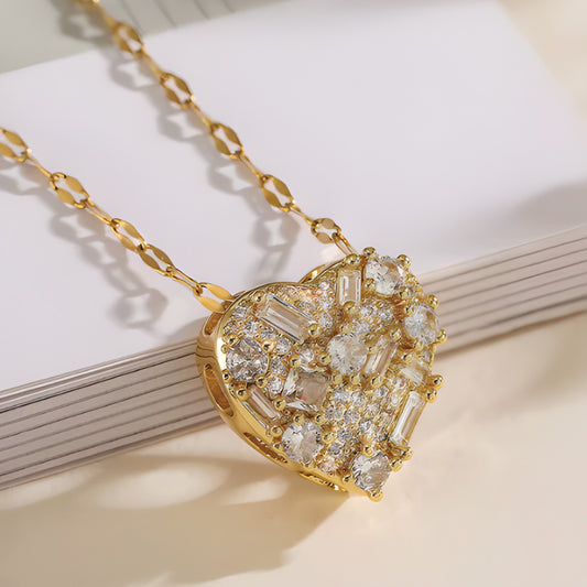 The Golden Promise Heart Necklace