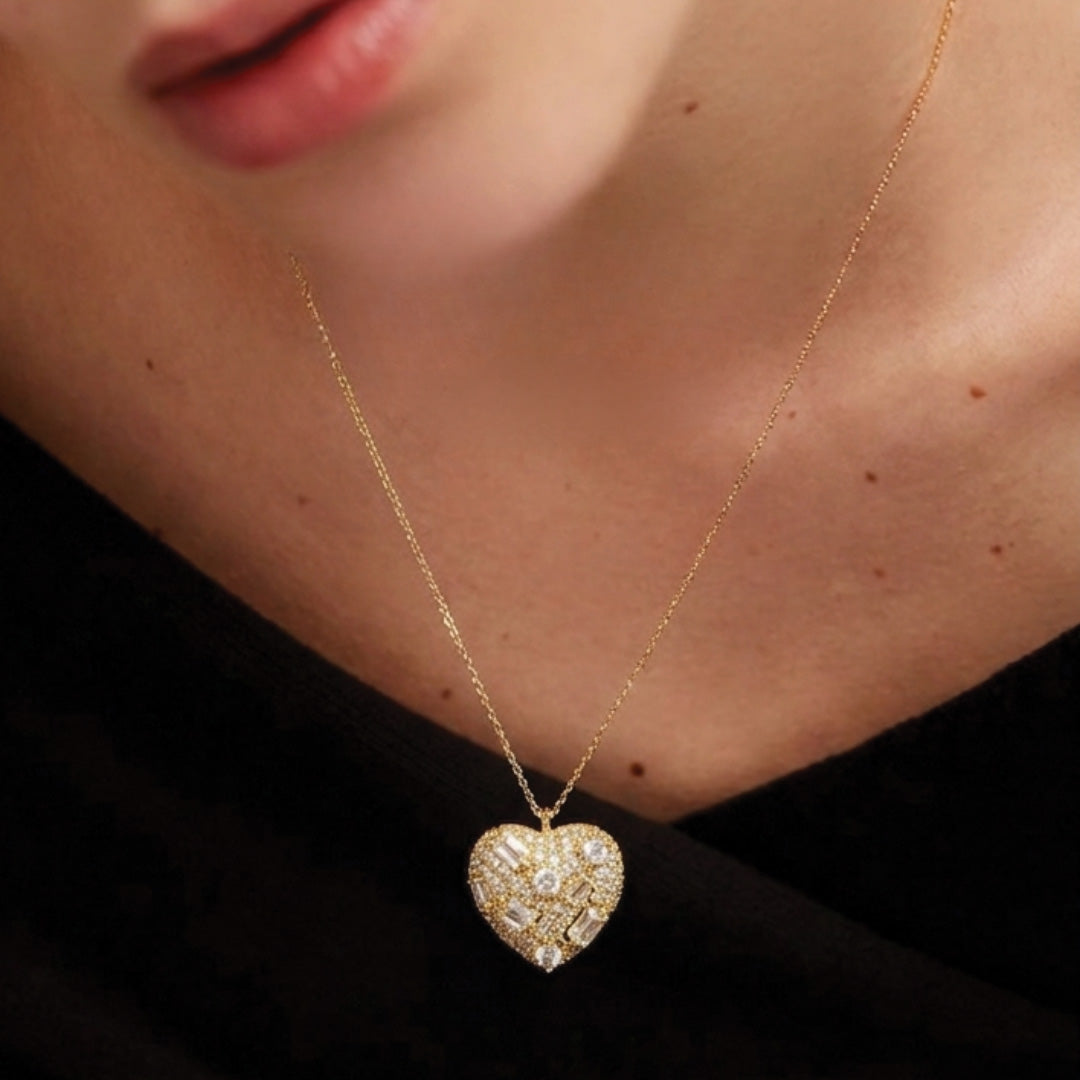 The Golden Promise Heart Necklace