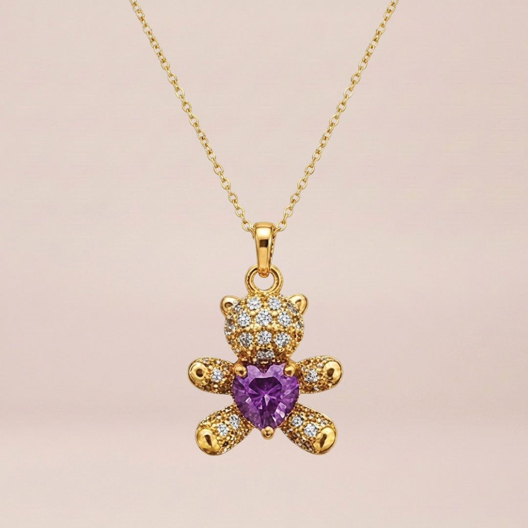 The Hug Teddy Necklace