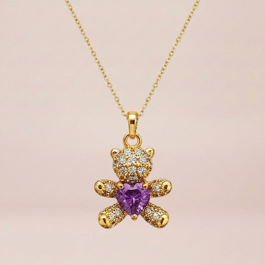 The Hug Teddy Necklace