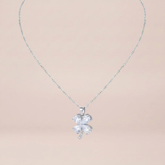 Lucky Spark Clover Necklace