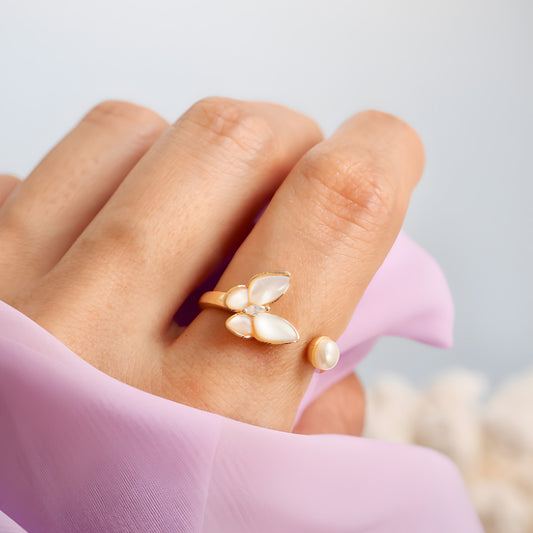 The Whispering Wings Ring