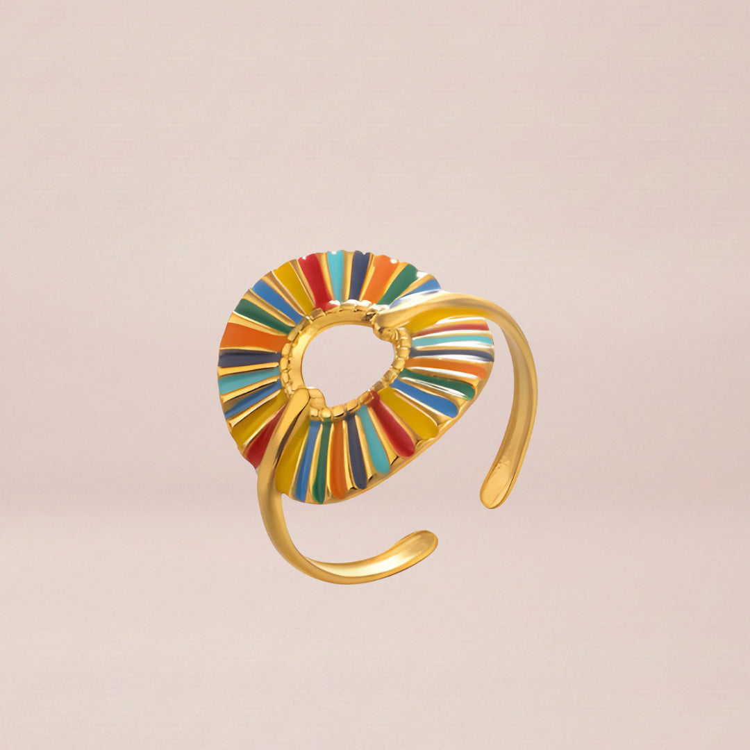 The Sunset Radiance Ring