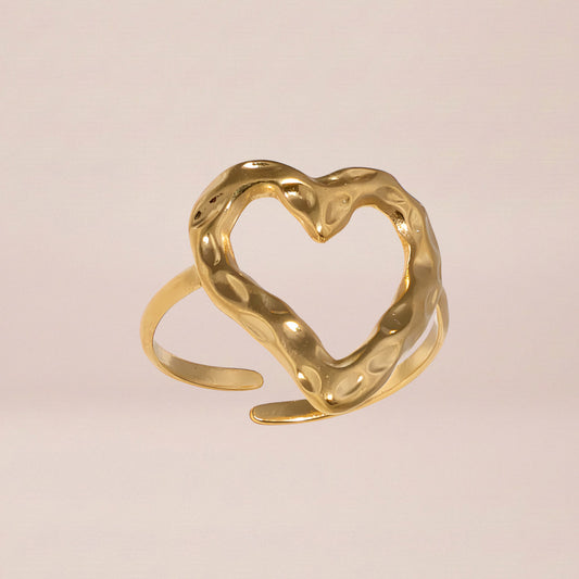 The Twined Heart Ring
