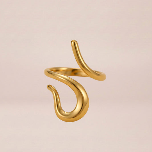 The Serpentine Spiral Ring