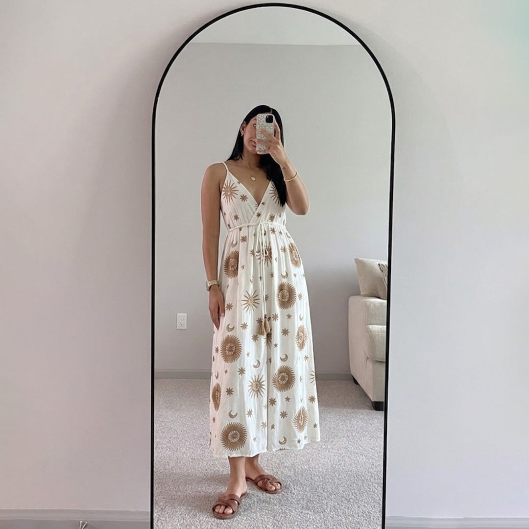 Celestial Sun Midi Dress
