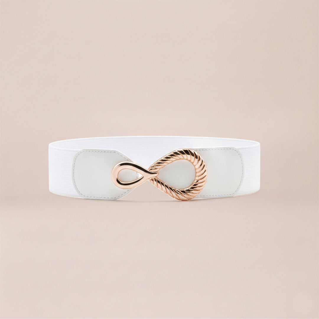 Noir Infinity White Belt