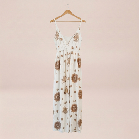 Celestial Sun Midi Dress